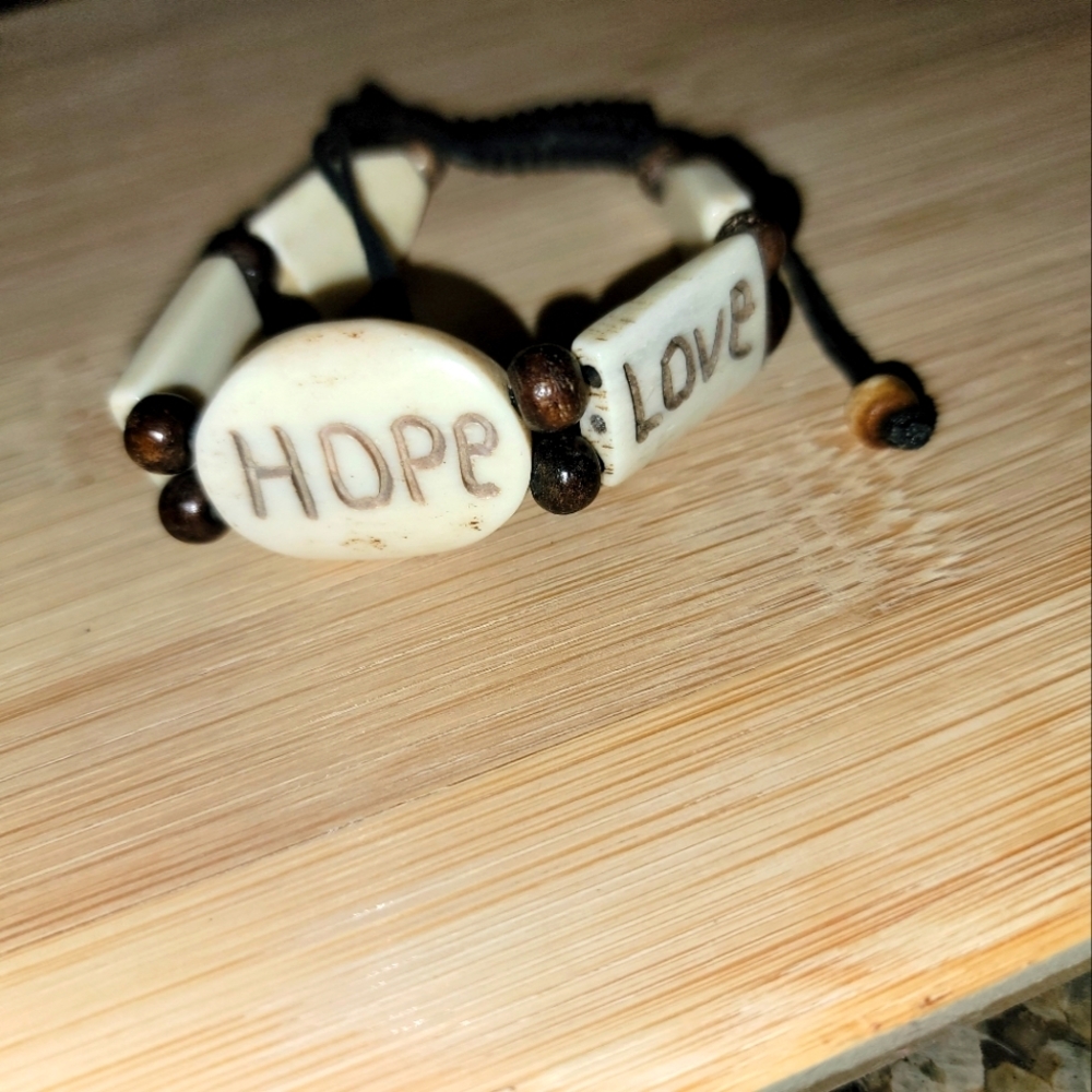 Faith, Hope, and Love Bracelet